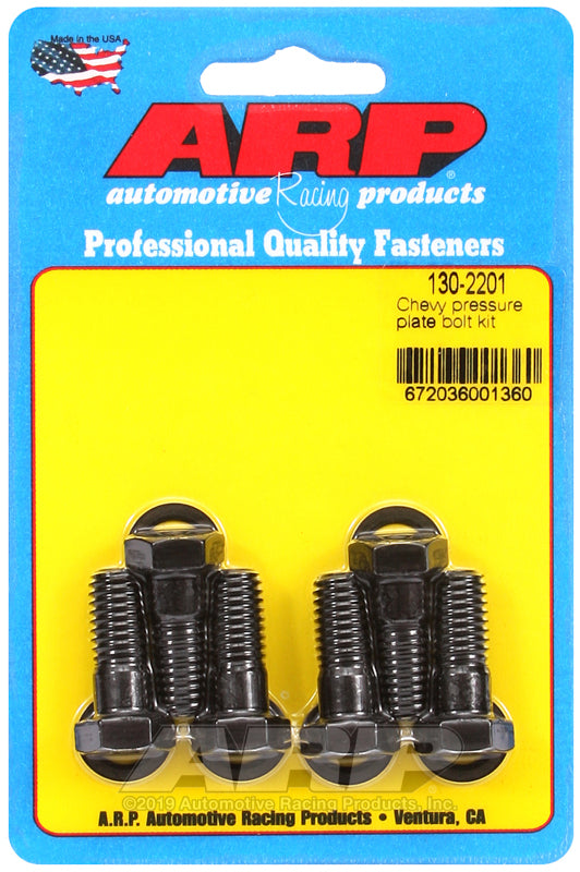 PRESSURE PLATE BOLT KIT SB/BB CHEV 3/8-16