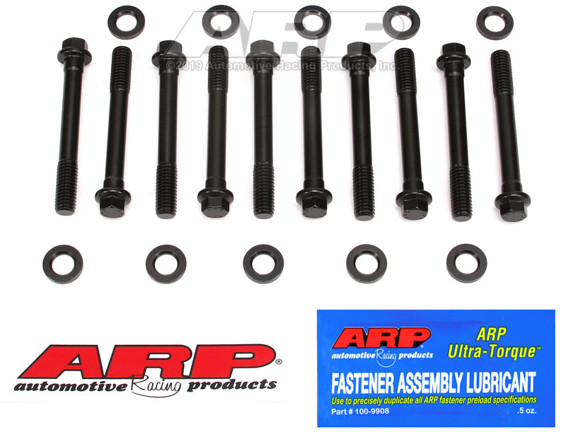 MAIN BOLT KIT, 2-Bolt Main Hex Head fits SBC With Large Journal