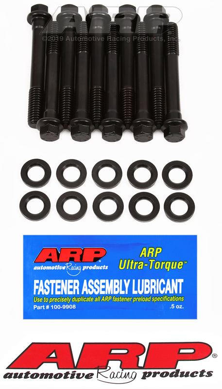 MAIN BOLT KIT SB Ford 289-302W 2-Bolt Main Hex Head fits (Oil Pickup Standoff Bolt Included)