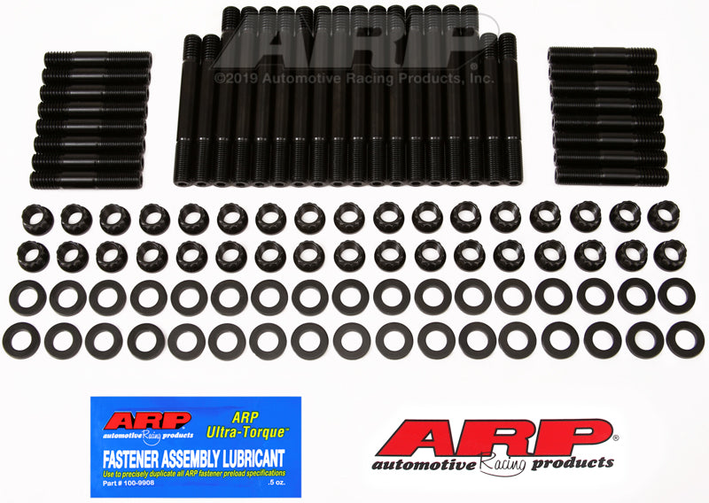 HEAD STUD KIT, SBC 12-Point Nut With 23° Heads