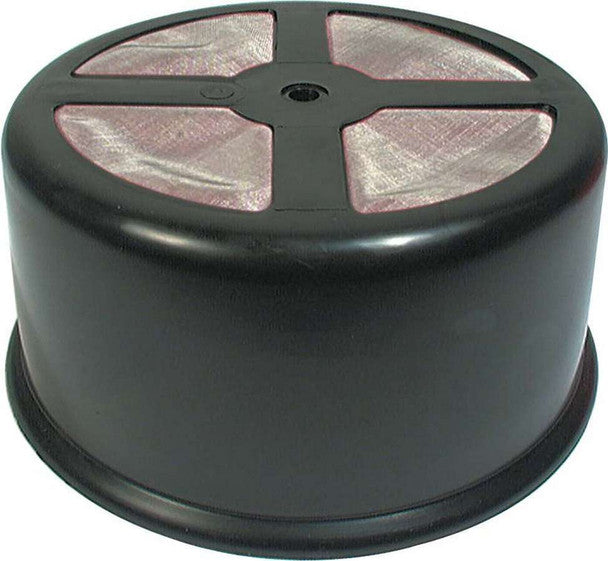 Carburetor Dust Cover, Plastic, Screen Inlet, Fits 5 1/8 in. Diameter Carb Neck with No Choke, Each