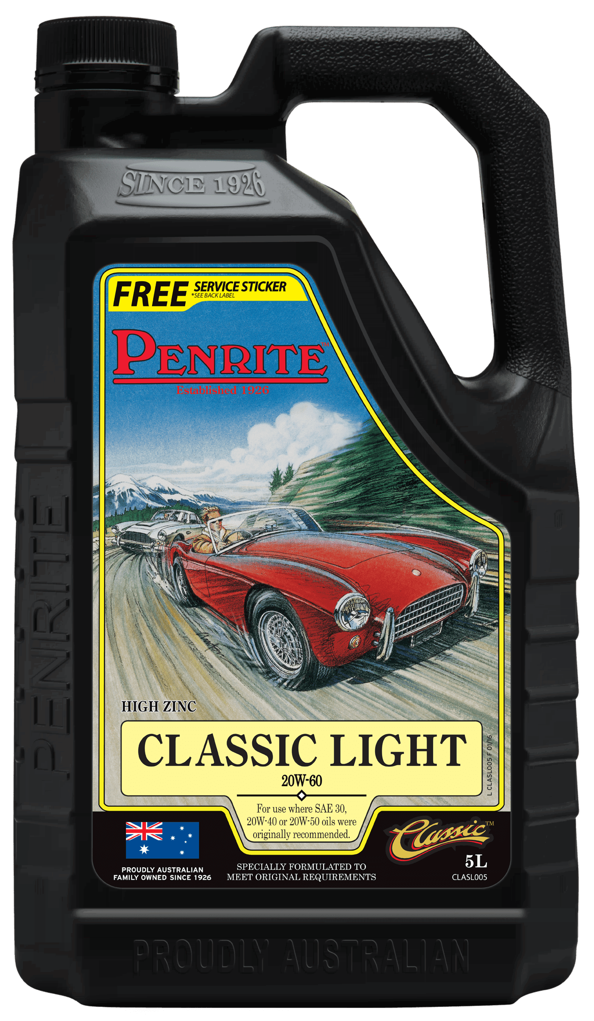 PENRITE CLASSIC LIGHT 20W60 5L