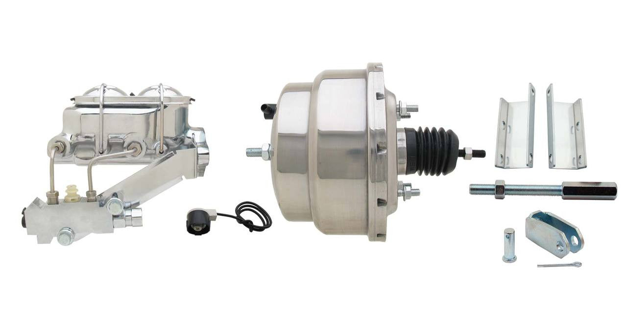 1955-1958 GM FULL SIZE 8" BODY CHROME BOOSTER CONVERSION KIT