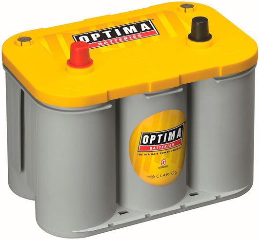 Optima 12V D34 YELLOWTOP Deep-Cycle Battery
750CCA. 254mm L x 199mm W x 199mm H