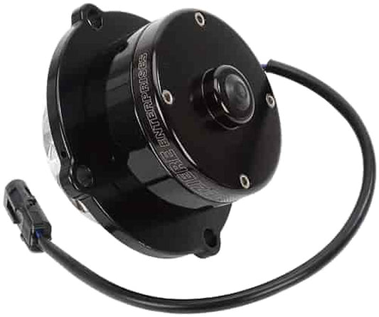 Big Block Chrysler Electric Water Pump, Black Finish 42GPM, with stock housing, heavy duty motor