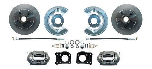 1964.5 - 1973 Mustang Disc Brake Conversion Kit - non slotted discs