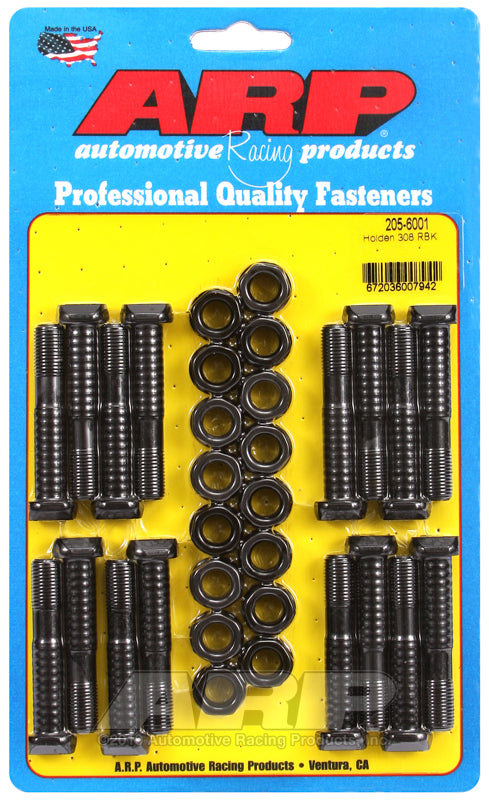 CONROD BOLT SET, Holden 304-308 VN-VT With 3/8" Bolts