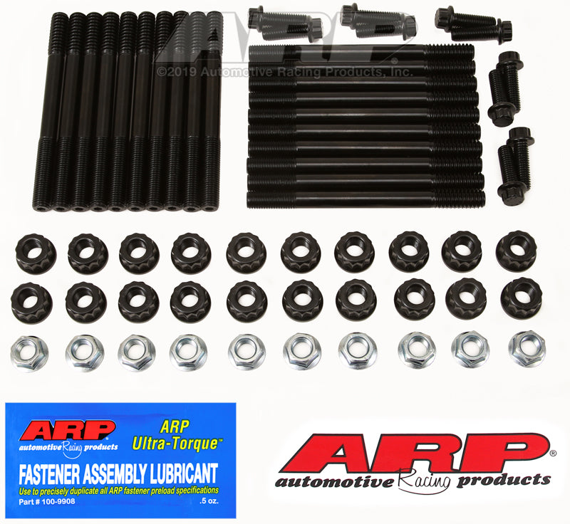 MAIN STUD KIT GM LS SERIES, 4-Bolt Main & GMPP LSX Block