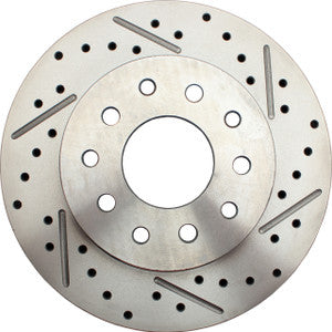 Universal Rear Ford 9" / GM 1012 Bolt Pattern Drilled/ Slotted LEFT HAND