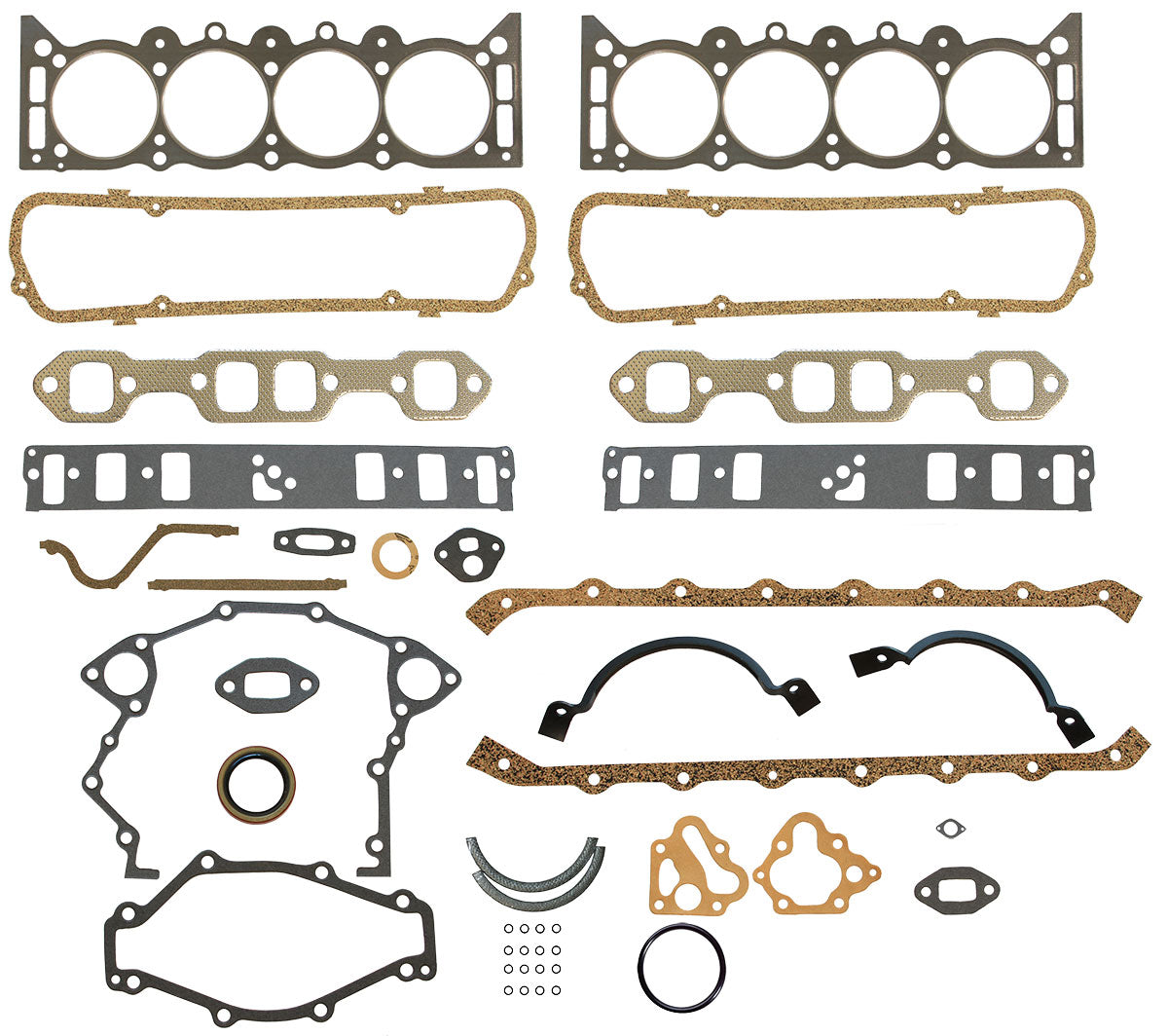 Full Gasket Set with Rope Rear Main Seal & Graphite Head Gaskets
Suit Holden 253-304-308