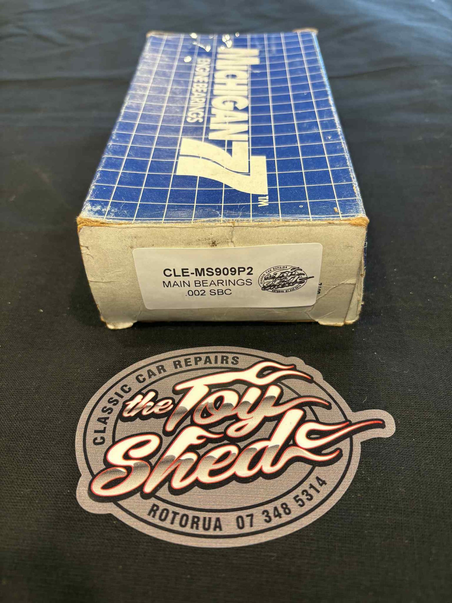 CLEVITE (MICHIGAN 77) MAIN BEARINGS SBC .002