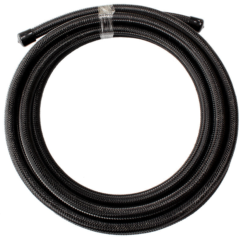 100 Series Black Stainless Steel Braided Hose