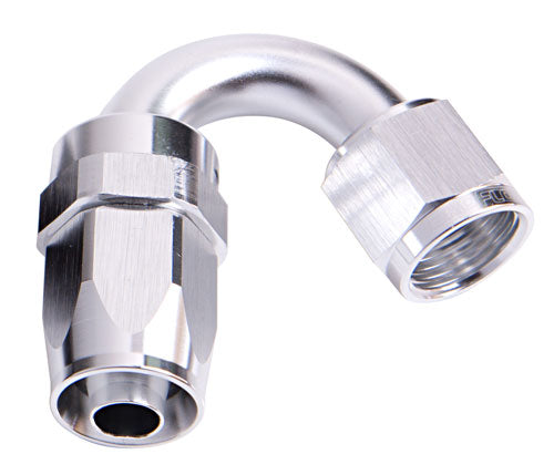 100 Series Taper 150° Swivel Hose End -20AN
Silver Finish. Suit 100 & 450 Series Hose