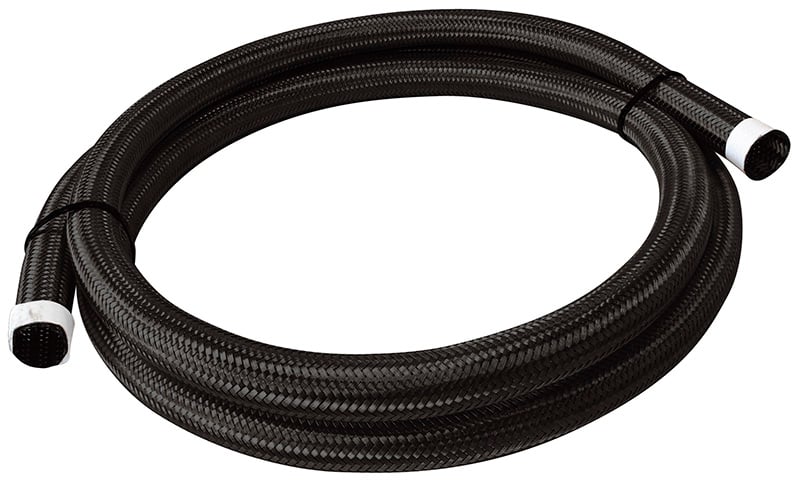 111 Series Black Stainless Steel Braided Cover 15/16" (24mm) I.D
6 Metre Length