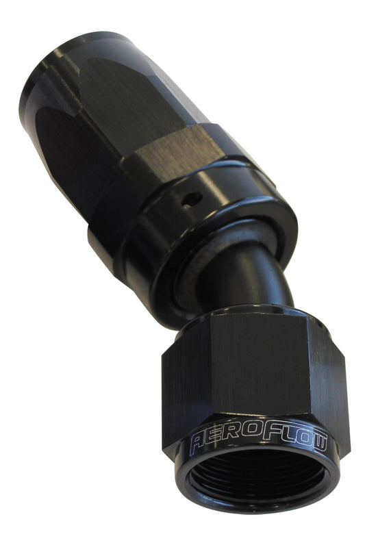 100 Series Taper 30° Swivel Hose End -20AN
Black Finish. Suit 100 & 450 Series Hose