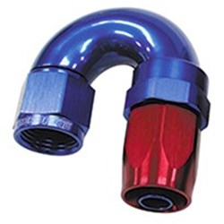 100 / 150 Series Taper Style One Piece Full Flow Swivel Hose End 180° AF159