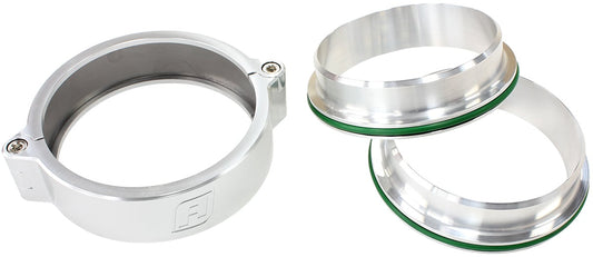 5" (127mm) BilletIntercooler Clamp with Stainless Steel Weld Flanges
Polished Finish Clamp