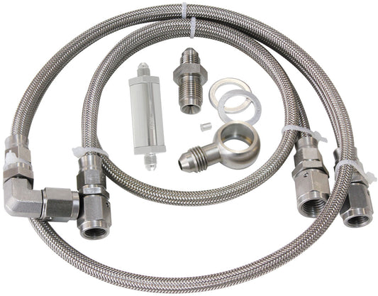 Turbo Oil Feed Line Kit
Suit Ford BA-BF XR6, Includes 30 Micron Oil Filter