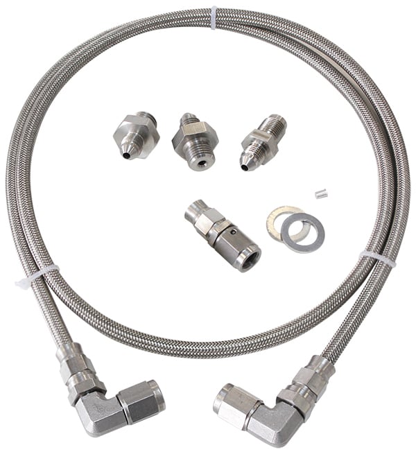 Universal Turbo Oil Line Kit  Universal Fitment, 1m Length