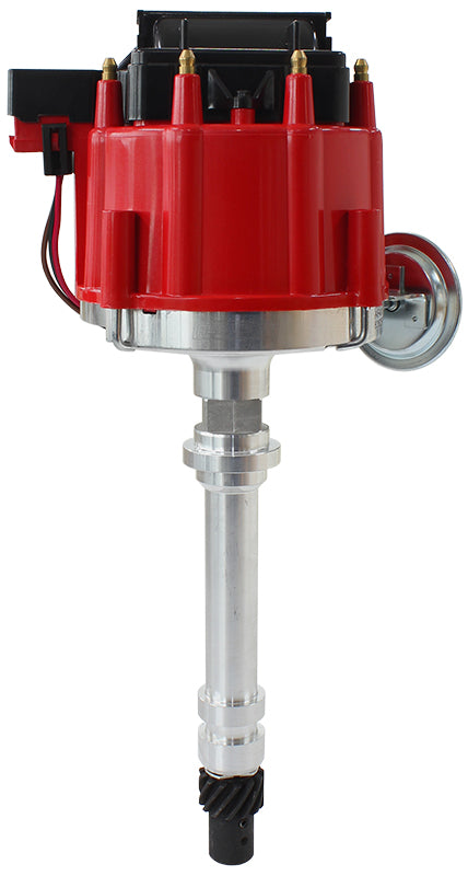 XPRO Chevrolet HEI Distributor with Coil in Cap, Machined Aluminium Body with Red Cap
Suit Chev Small Block and Big BlockV8