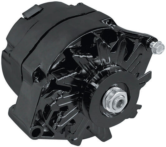 120amp Chev Style 1-Wire Alternator
Black Finish