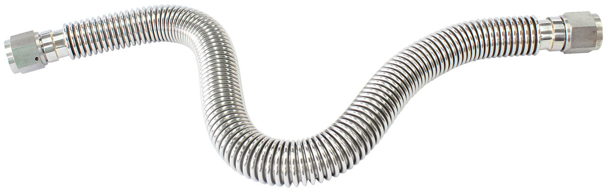 -10AN Flexible Turbo Drain Hose, 500mm Long
304 Stainless Steel. 19.5" (500mm) Overall Length