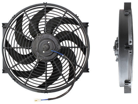 14" Electric Thermo Fan
Curved Blades, 1650 CFM