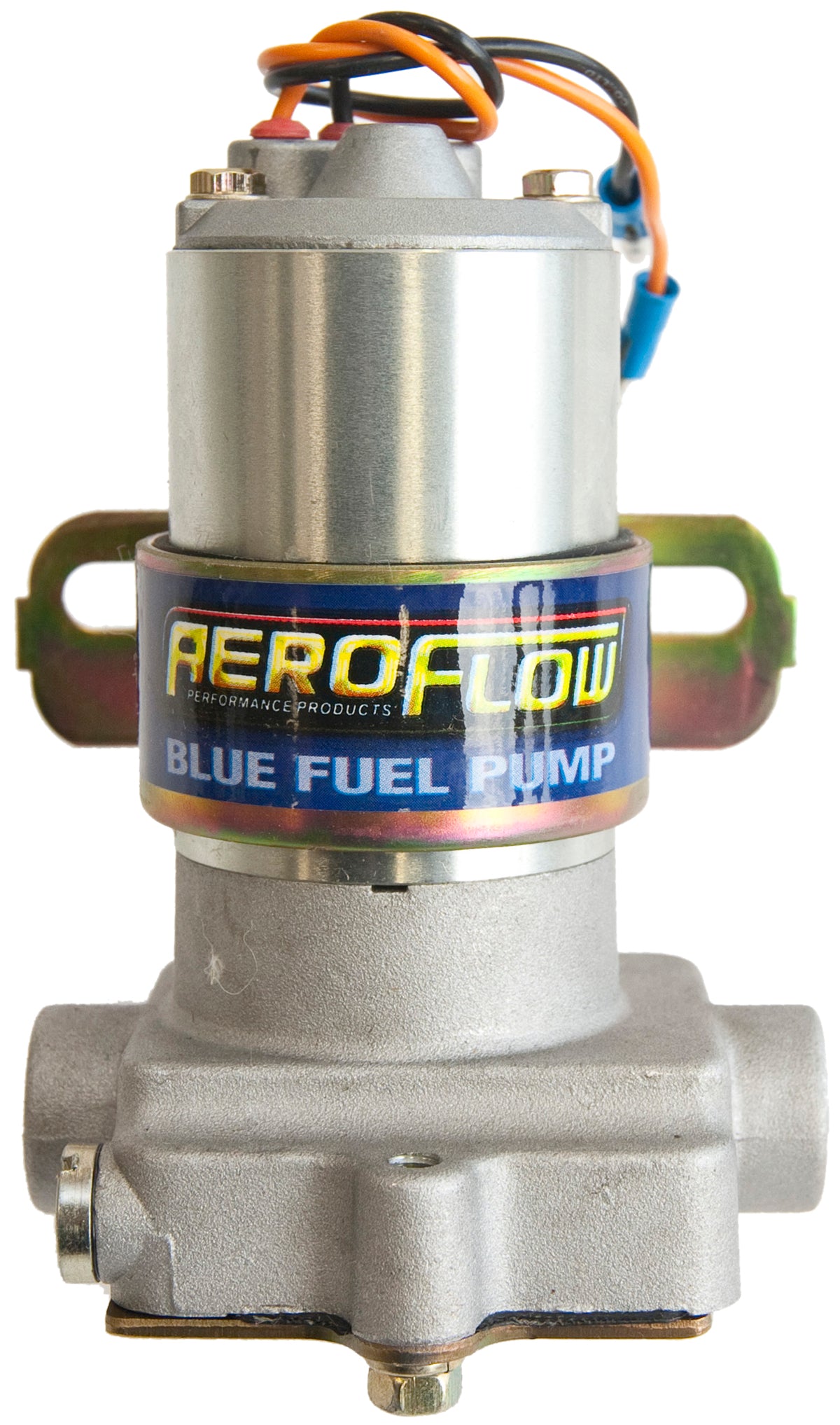 Electric "Blue" Fuel Pump
110gph @ 14Psi, 3/8" NPT Inlet/Outlet (Regulator Not Included)