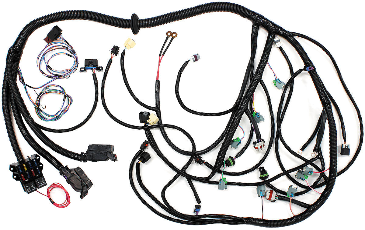 GM LS2 / LS3 with T56 Manual Transmission Wiring Harness
Standalone Plug and PlayComplete Engine Harness