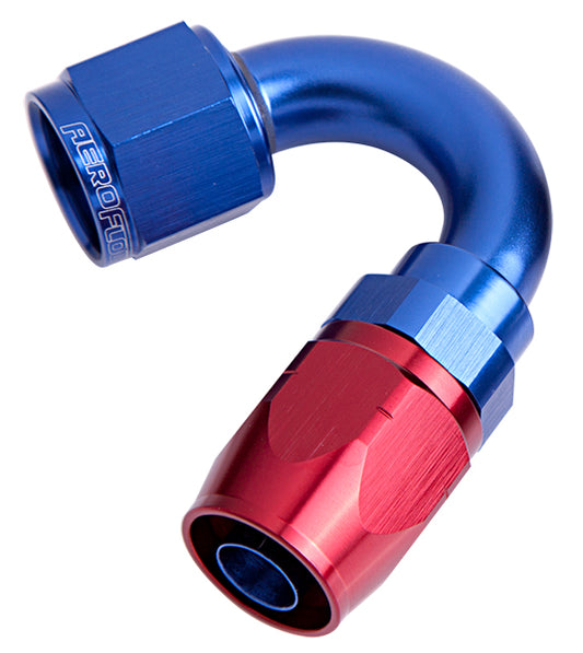 500 Series Cutter Swivel 150° Hose End -20AN
Blue/Red Finish. Suits 100 & 450 Series Hose