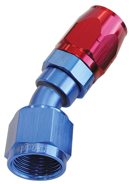 500 Series Cutter Swivel 30° Hose End -20AN
Blue/Red Finish. Suits 100 & 450 Series Hose