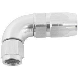 550 Series Cutter One-Piece Full Flow Swivel 90° STEPPED Hose End - AF553