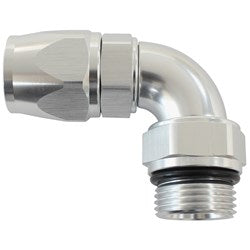 Aeroflow 90° ORB Male Swivel PTFE (Teflon®) Hose End AF583