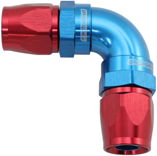 590 Series PTFE 90° Dual Hose Ends -20AN
Blue/Red Finish. Suits 200 & 250 Series Hose