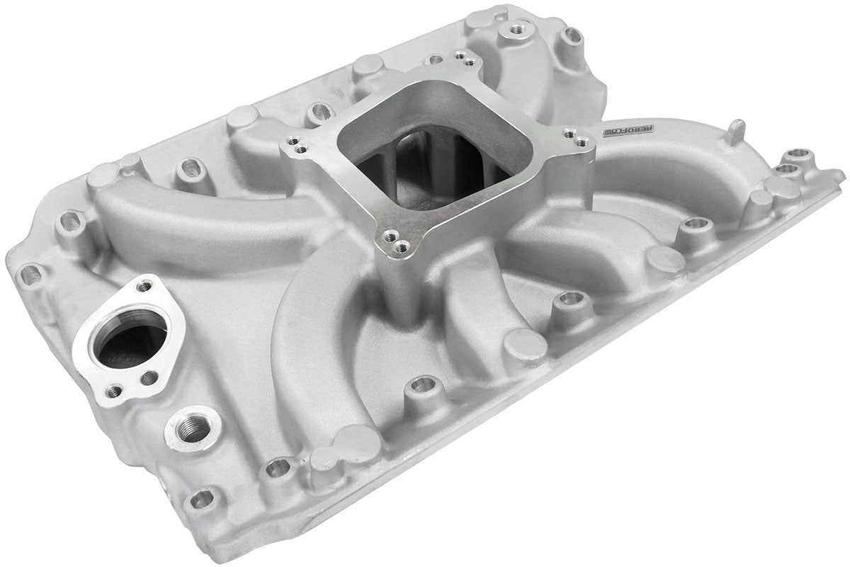 Holden 304 Low-Rise Single Plane Intake Manifold, Natural Cast Finish
1500 - 6500 RPM, Square Bore Carburettor Pad, Non-EGR