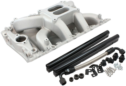 Holden 304 EFI Air GapDual Plane Intake Manifold, Natural Cast Finish
1500 - 6500 RPM, Square Bore Carburettor Pad, Non-EGR