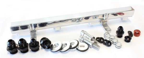 Nissan S13 SR20 BilletEFI Fuel Rail - Polished
Suit 14mm Full Length Fuel Injectors, -8ORB Ports