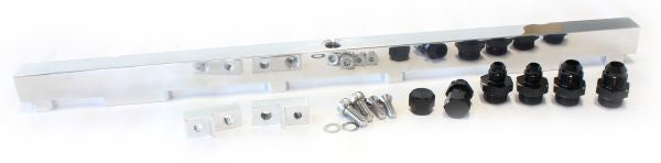 Nissan RB26 Billet EFIFuel Rail - Polished
Suit 14mm Full Length Fuel Injectors, -8ORB Ports