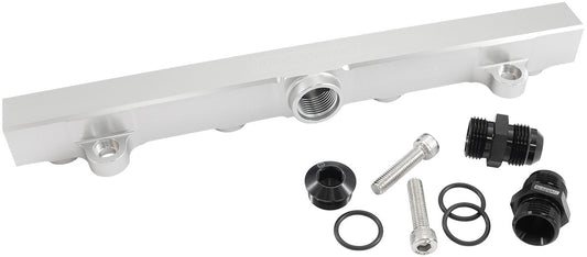 Mitsubishi Evolution 4-9 4G63 Billet EFI Fuel Rails- Silver
Suit 14mm Full Length Fuel Injectors, -10ORB Ports