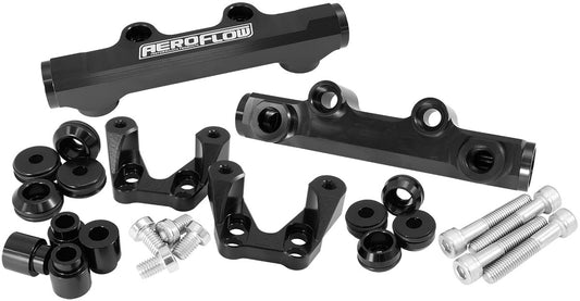 Subaru EJ20 Top Feed Conversion Billet EFI Fuel Rail - Black
Suit 14mm 3/4" Length Fuel Injectors, -8ORB Ports