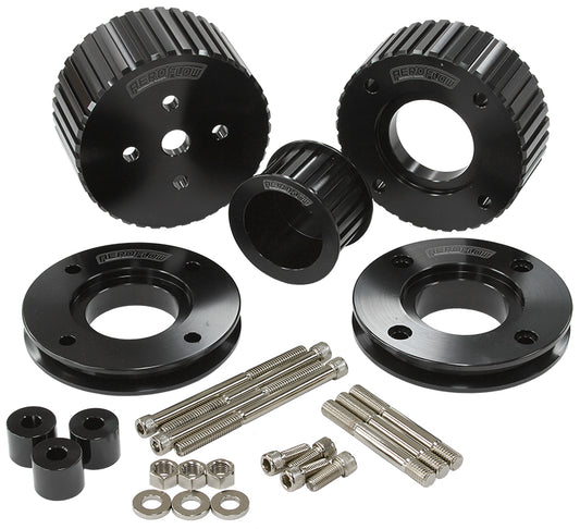 Holden EFI Gilmer Drive Kit (Belt not included) - Black Finish
Suit 304 EFI Holden VN to VS V8