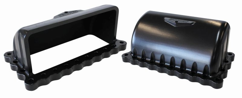 Billet Burst Panel Deflector Shield  Black Finish