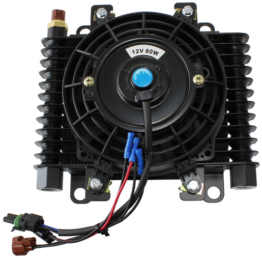 Competition Oil & Transmission Cooler
-10 ORB, 10" x 7-1/2" x 3-1/2", with Fan & Switch