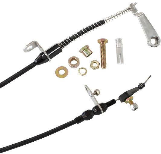 Kickdown Cable With Black Stainless Steel Cover & Black Ends
Suit Ford AOD Transmission