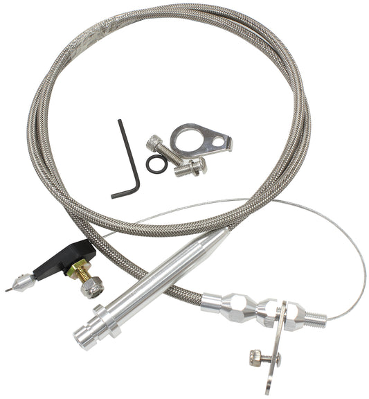 Kickdown Cable With Stainless Steel Cover & Chrome Ends
Suit GM TH350 Transmission