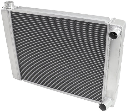 Universal Ford Aluminium Radiator, Dual Pass,26" x 19" x 3"  Core Dimensions 20.75" x 19" x 2.25"