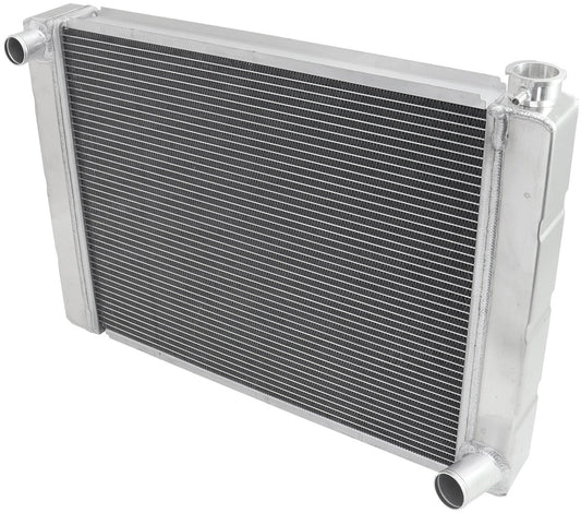 Universal GM AluminiumRadiator, Single Pass, 27" x 19" x 3"  Core Dimensions 19.75" x 19" x 2.25"