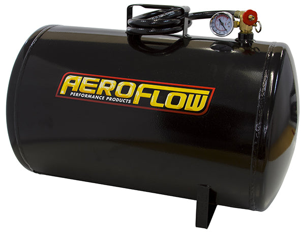 10 Gallon Steel Portable Air Tank - Black (125 PSI Max)
Tank Dimensions: 21-1/16" (535mm) x 14-11/64" (360mm)