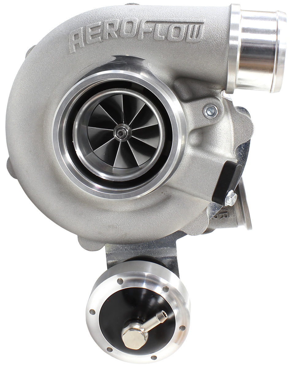 BOOSTED 4849 .72 Turbocharger 550HP, Natural Cast Finish
Internal Wastegate, V-Band Inlet & Exhaust Flanges