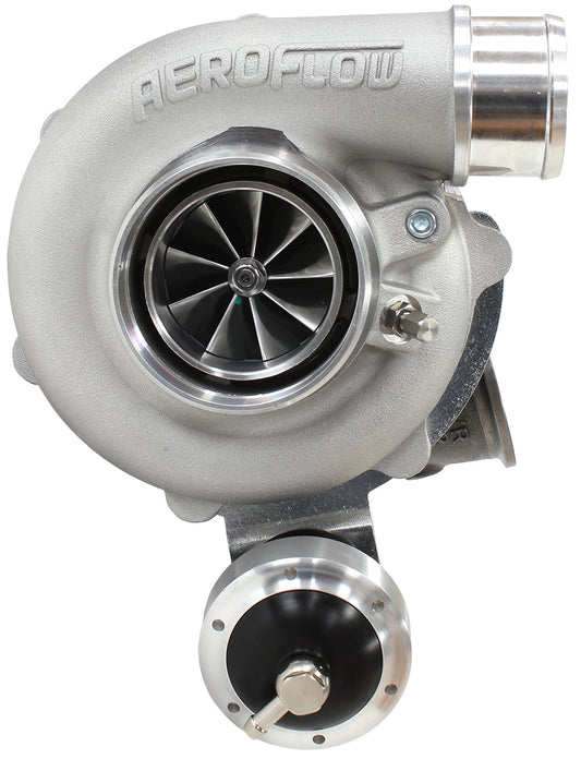 BOOSTED 5449 .72 Turbocharger 660HP, Natural Cast Finish
Internal Wastegate, V-Band Inlet & Exhaust Flanges